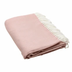 Herringbone Fringe Throw -Home Furnishings Store f08003