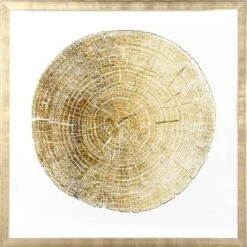 Tom Dixon Gold Cross Cut Print II