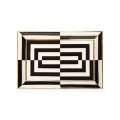 Jonathan Adler Op Art Rectangular Tray
