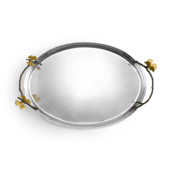Michael Aram Butterfly Ginkgo Oval Tray 4 Michael Aram Butterfly Ginkgo Oval Tray - Image 2