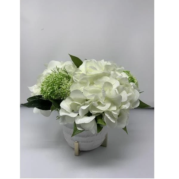 Tom Dixon Hydrangea White & Green Arrangement 4 Tom Dixon Hydrangea White & Green Arrangement - Image 2