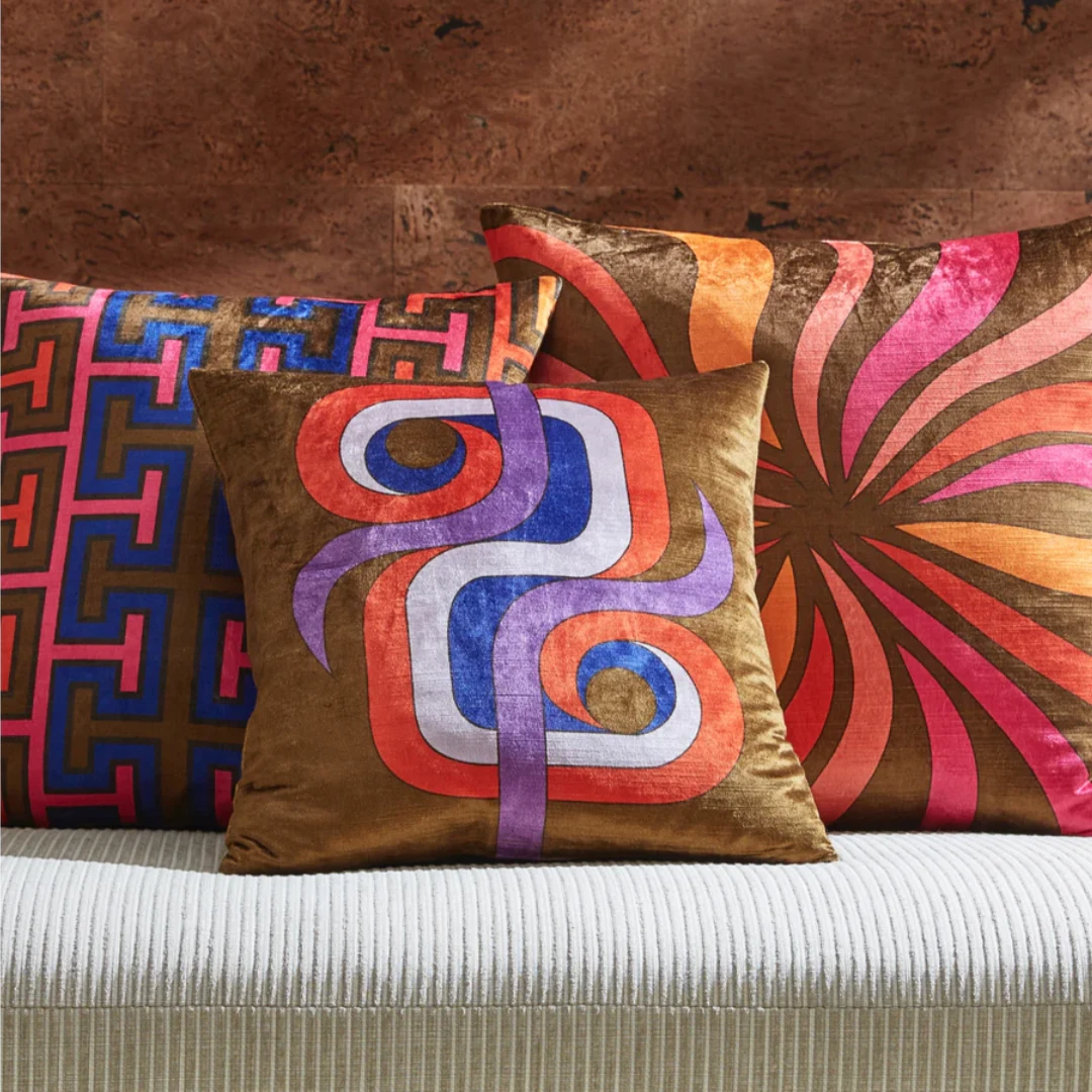Jonathan Adler Madrid Flames Pillow 4 Jonathan Adler Madrid Flames Pillow - Image 2