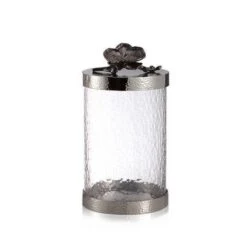 Michael Aram Black Orchid Canister Medium
