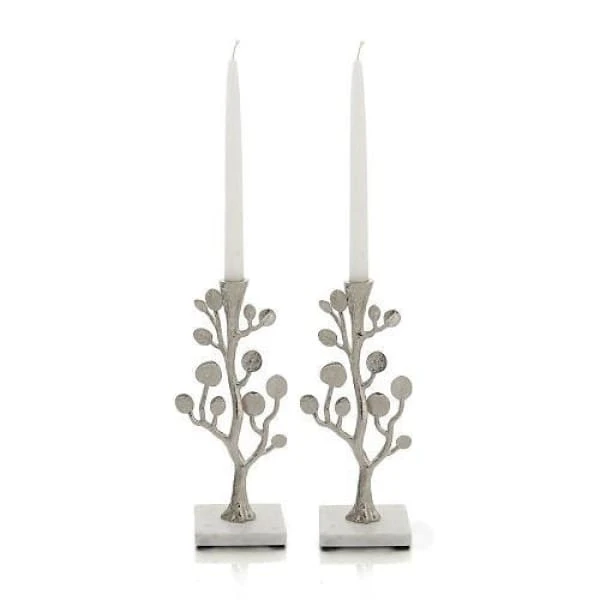 Michael Aram Botanical Leaf - Set Of Two Candleholders 4 Michael Aram Botanical Leaf - Set Of Two Candleholders - Image 2