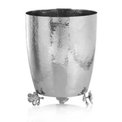 Michael Aram White Orchid Wastebasket