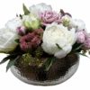 Peony & Rose In Hammered Bowl Floral Arrangement -Home Furnishings Store pasted image 06a30c8d 4cf5 4e43 837c 41be7ef55b69