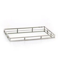 Rectangular Mirrored Tray - Small