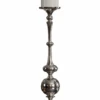 Nickel Ball Candle Holder -Home Furnishings Store s03260