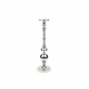 Large Nickel Candle Holder -Home Furnishings Store s03261