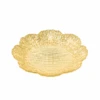 Tom Dixon Small Gold Scalloped Flower Plates Set Of 4 -Home Furnishings Store s03369