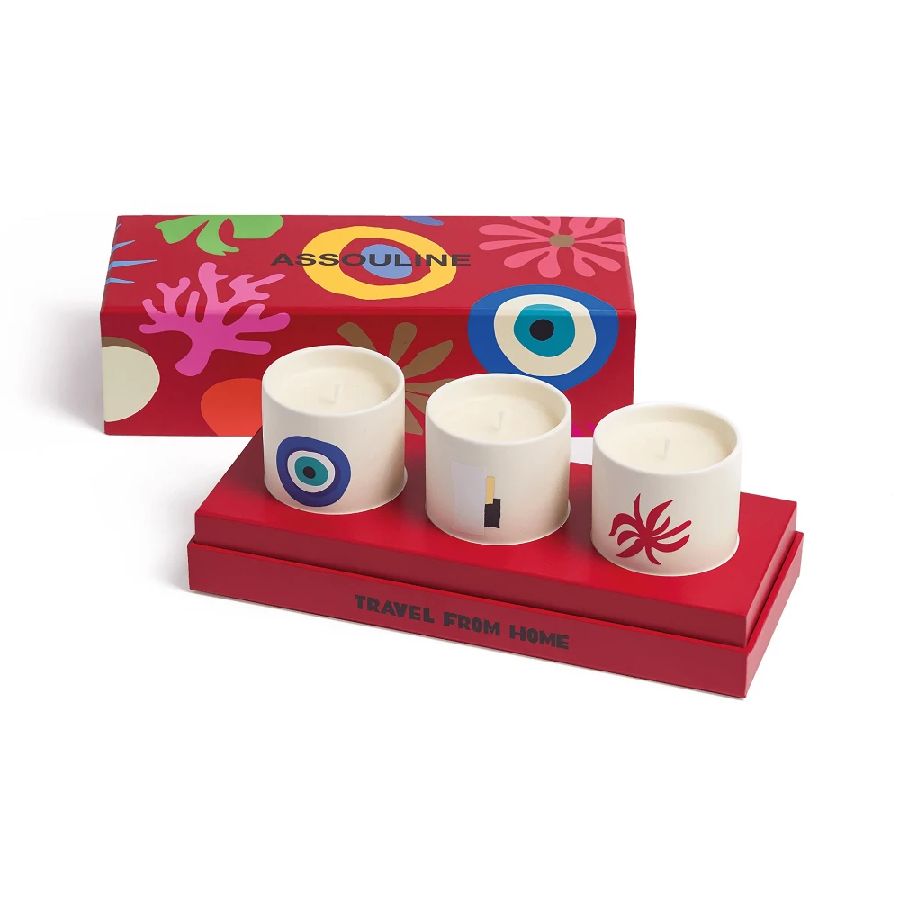 Assouline Mini Travel Candles Set 3 Assouline Mini Travel Candles Set