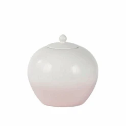Blush Gradient Jar With Lid