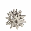 Large Bright Silver Urchin -Home Furnishings Store s04211
