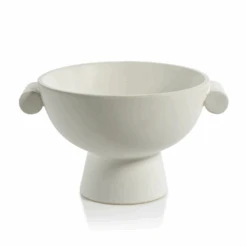 Brayden White Ceramic Bowl