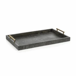 Nikita Shagreen Bar Tray