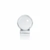 Clear Serene Orb On Base 2 Clear Serene Orb On Base -Home Furnishings Store s05666