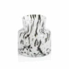 Medium Black & Beige Confetti Vase 1 Medium Black & Beige Confetti Vase -Home Furnishings Store s05839