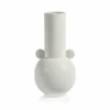 Beau White Ceramic Vase -Home Furnishings Store s06054