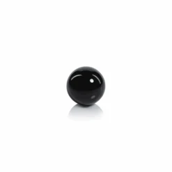 Small Black Crystal Glass Ball