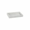 Scalloped Marble White Tray -Home Furnishings Store s06176