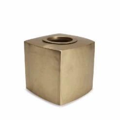 Gold Brass Tissue Box Holder