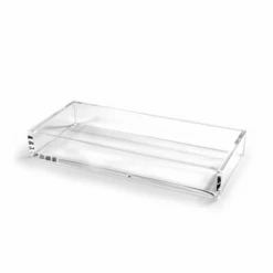 Platinum Medium Lucite Tray