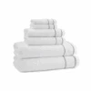 White & Grey Newbury Hand Towel -Home Furnishings Store s06911