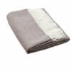 Herringbone Fringe Throw -Home Furnishings Store s08003
