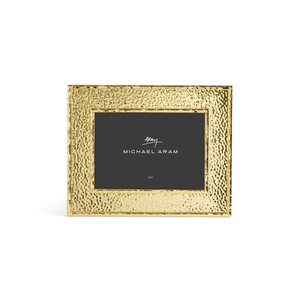 Michael Aram Gold Hammertone 5x7 Frame 3 Michael Aram Gold Hammertone 5x7 Frame