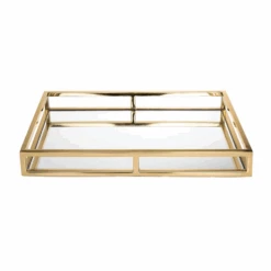 Tom Dixon Gold Mirrored Tray