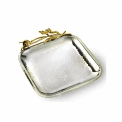 Tom Dixon Gold Butterfly Square Tray