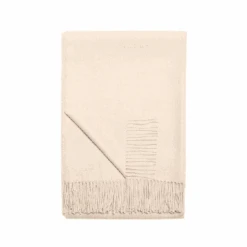 Baby Alpaca Ivory Throw