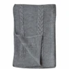 Tom Dixon Light Grey Carthew Throw -Home Furnishings Store s32592