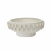 Rhea White Bowl 1 Rhea White Bowl -Home Furnishings Store s35524
