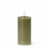 Abbott Green Flameless LED 2x4 Pillar Candle 1 Abbott Green Flameless LED 2x4 Pillar Candle -Home Furnishings Store s50270