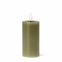 Abbott Green Flameless LED 2x4 Pillar Candle