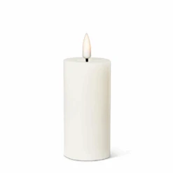 Abbott Sand Flameless LED 2x4 Pillar Candle
