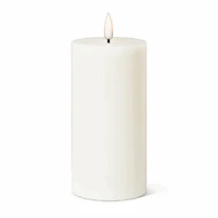 Abbott Sand Flameless LED 3x6 Pillar Candle