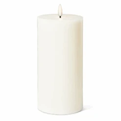 Abbott Sand Flameless LED 4x8 Pillar Candle
