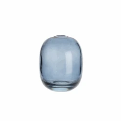Abbott Blue Oval Vase