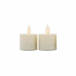Abbott Ivory LightLi Tealights - Set Of 2