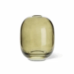 Abbott Moss Green Medium Barrel Bud Vase