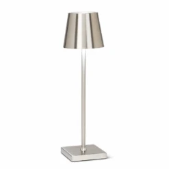 Abbott Classic Shade LED Silver Table Light