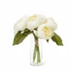 Abbott Full White Peony Bouquet -Home Furnishings Store s51042