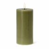 Abbott Green Flameless LED 3x6 Pillar Candle -Home Furnishings Store s51067