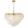 Chime Glass Gold Chandelier -Home Furnishings Store s60120