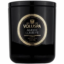 Voluspa Ambre Lumiere Classic Candle
