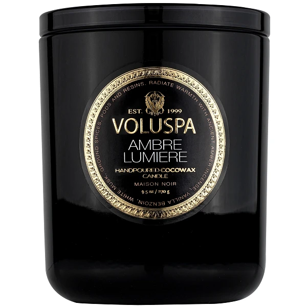 Voluspa Ambre Lumiere Classic Candle 3 Voluspa Ambre Lumiere Classic Candle