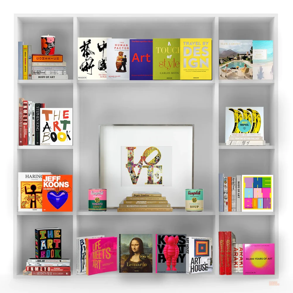 Artbook Montage Wall Art 3 Artbook Montage Wall Art