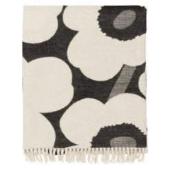 Marimekko Black & White Unikko Blanket